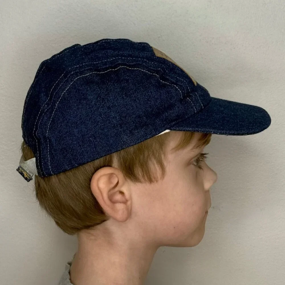 Vintage 1980s/90s Denim Hat, Baby Guess by George’s Marciano, Blue Jean Cap